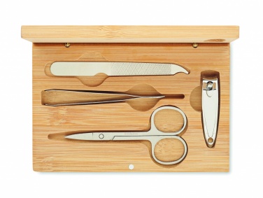 Logo trade promotional merchandise image of: Manicure nail tool set