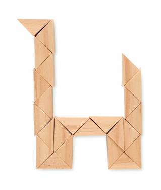 Logo trade promotional items picture of: Wooden puzzle/brain teaser