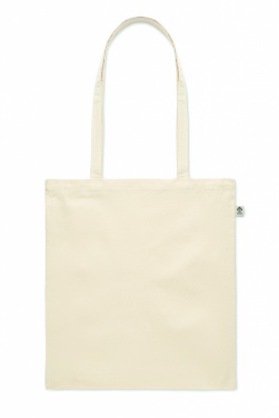 Logo trade promotional giveaway photo of: Organic cotton shopping bag
