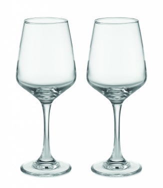 Logotrade promotional products photo of: Set of 2 wine glasses