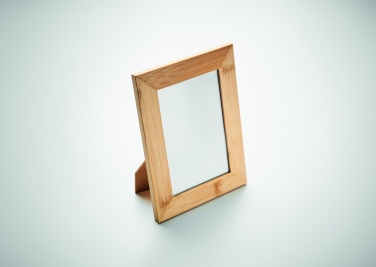 Logo trade promotional gift photo of: Bamboo photo frame