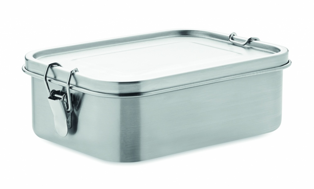 Logo trade promotional items image of: Stainless steel lunch box