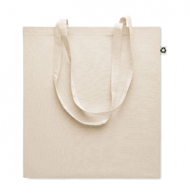 Logotrade promotional merchandise picture of: Recycled cotton shopping bag