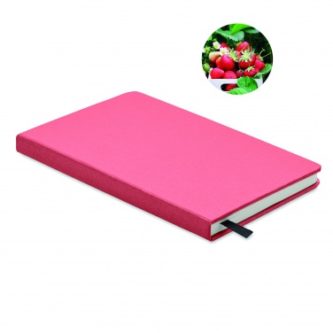 Logo trade business gifts image of: A5 recycled page notebook