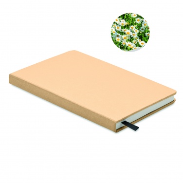 Logotrade promotional merchandise picture of: A5 recycled page notebook