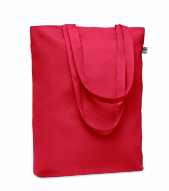 Logo trade corporate gifts image of: Canvas shopping bag 270 gr/m²