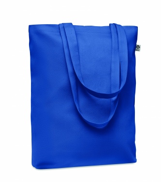 Logo trade corporate gift photo of: Canvas shopping bag 270 gr/m²