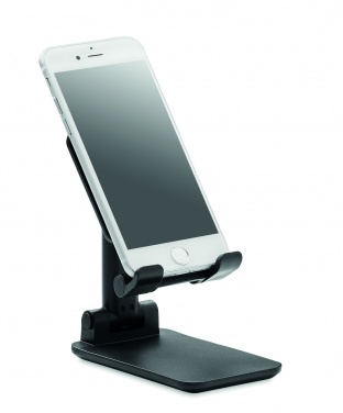 Logo trade promotional merchandise image of: Foldable phone stand in ABS