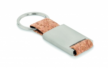 Logotrade promotional gift picture of: Key ring with cork webbing Kerava