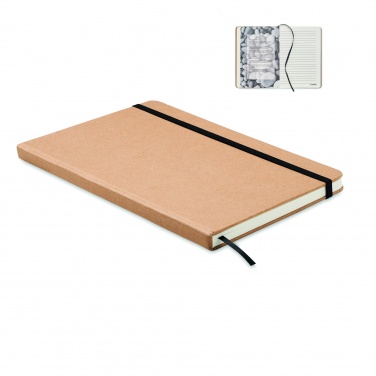 Logo trade promotional items image of: A5 notebook recycled carton