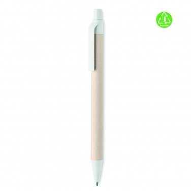 Logo trade promotional gifts picture of: Milk carton paper ball pen