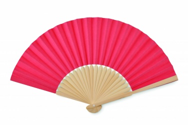 Logo trade promotional merchandise picture of: Manual hand fan