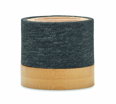 Logotrade promotional merchandise image of: Bamboo RPET wireless speaker