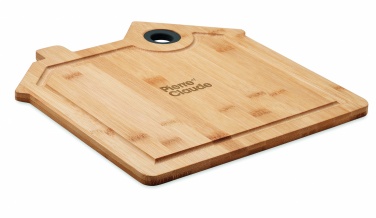 Logotrade promotional product picture of: Bamboo house cutting board