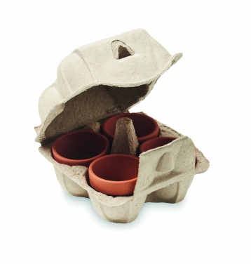 Logo trade advertising product photo of: Egg carton growing kit