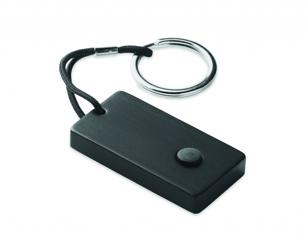 Logo trade promotional giveaways image of: Key finder device in bamboo