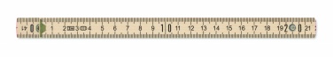 Logotrade promotional product picture of: Carpenter ruler in wood 2m