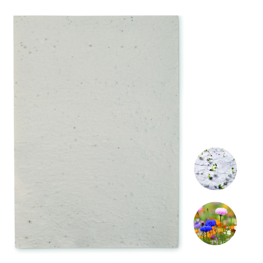 Logotrade promotional items photo of: A4 wildflower seed paper sheet