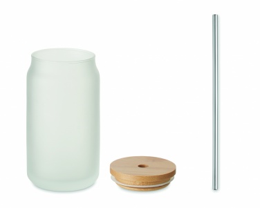 Logo trade corporate gifts image of: Sublimation mason jar 400 ml