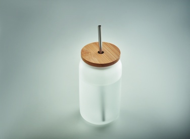 Logo trade advertising products image of: Sublimation mason jar 400 ml