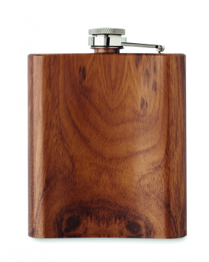 Logotrade promotional items photo of: Slim hip flask 190 ml