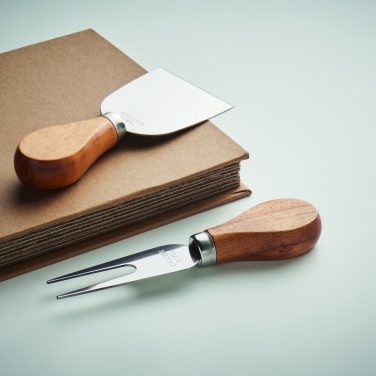 Logotrade advertising product image of: Set of 4 cheese knives