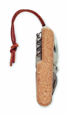Logotrade promotional merchandise image of: Multi tool pocket knife cork