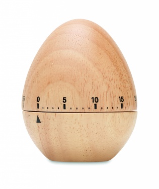 Logo trade promotional giveaway photo of: Pine wood egg timer