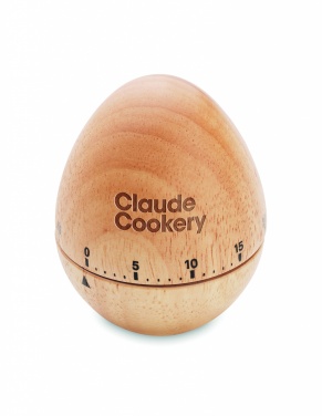Logotrade business gift image of: Pine wood egg timer