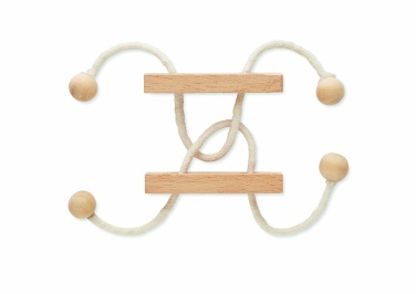 Logotrade promotional products photo of: Wooden brain teaser rectangle