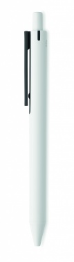 Logo trade corporate gifts picture of: Recycled ABS push button pen