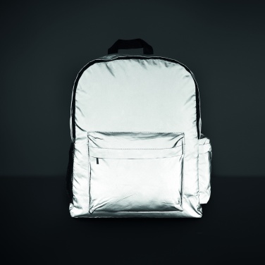Logo trade promotional items picture of: High reflective backpack 190T