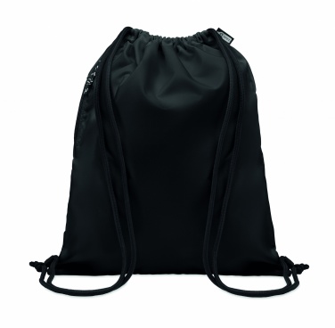 Logotrade promotional merchandise image of: Large drawstring bag 300D RPET