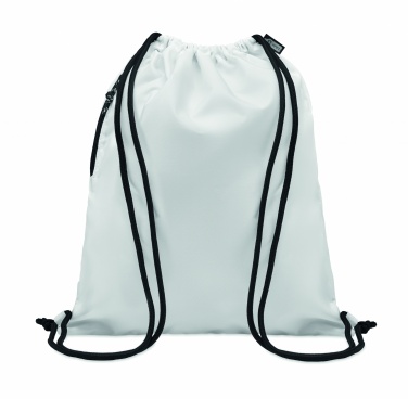 Logo trade promotional product photo of: Large drawstring bag 300D RPET