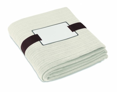 Logo trade promotional product photo of: Fleece blanket.240 gr/m2