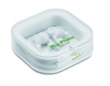 Logo trade promotional merchandise image of: Ear plug with silicone