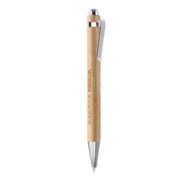 Logotrade advertising product image of: Bamboo automatic ball pen