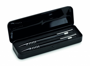 Logotrade business gifts photo of: Ball pen set in metal box