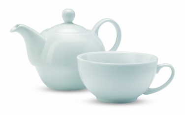 Logo trade promotional item photo of: Teapot and cup set 400 ml