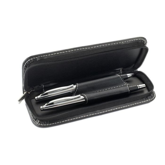Logotrade promotional giveaway picture of: Ball pen and roller set