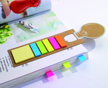 Logo trade corporate gifts picture of: Bookmark with sticky memo pad