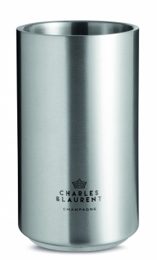 Logo trade corporate gifts picture of: Stainless steel bottle cooler