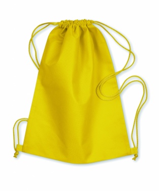 Logo trade promotional merchandise photo of: 80gr/m² nonwoven drawstring