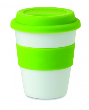 Logo trade promotional giveaway photo of: PP tumbler with silicone lid
