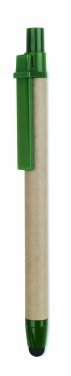Logo trade promotional gift photo of: Recycled carton stylus pen