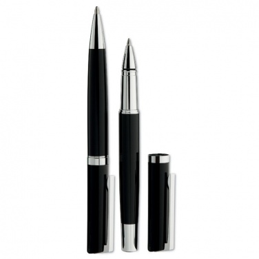 Logo trade corporate gift photo of: Pen and roller in paper box