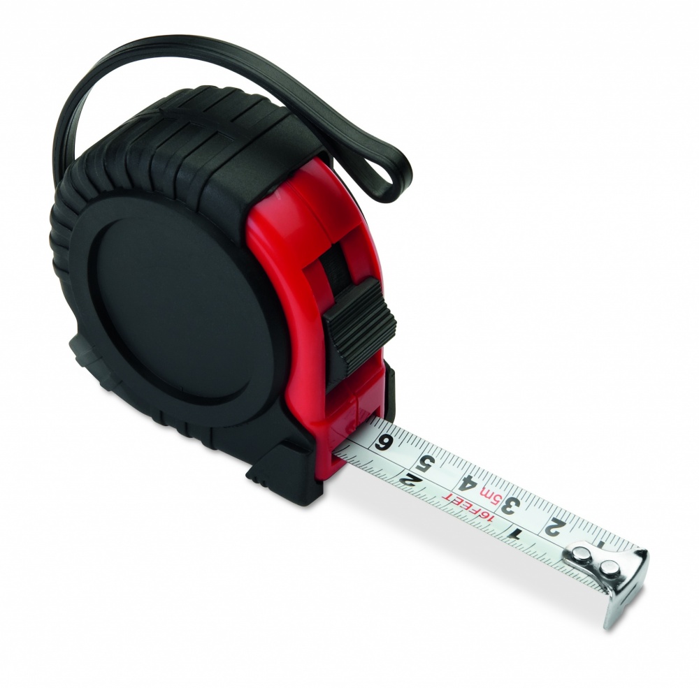 Logo trade promotional giveaways image of: Measuring tape 5m