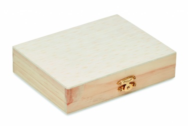Logotrade promotional gift image of: Painting set in wooden box