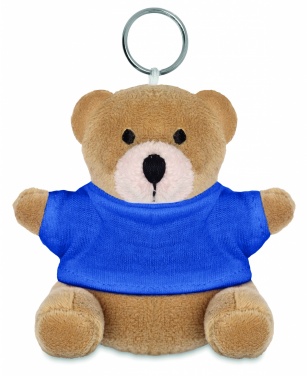 Logo trade corporate gift photo of: Teddy bear key ring FINLAND
