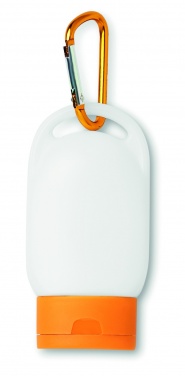 Logo trade promotional merchandise image of: 30 ml sunscreen lotion